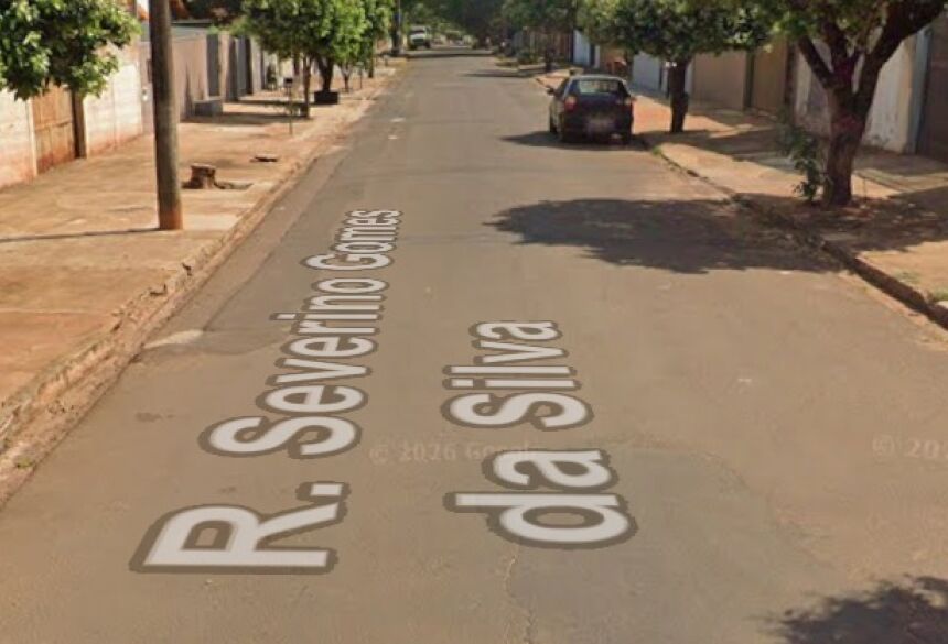 Rua onde a tentativa de sequestro aconteceu / Maps