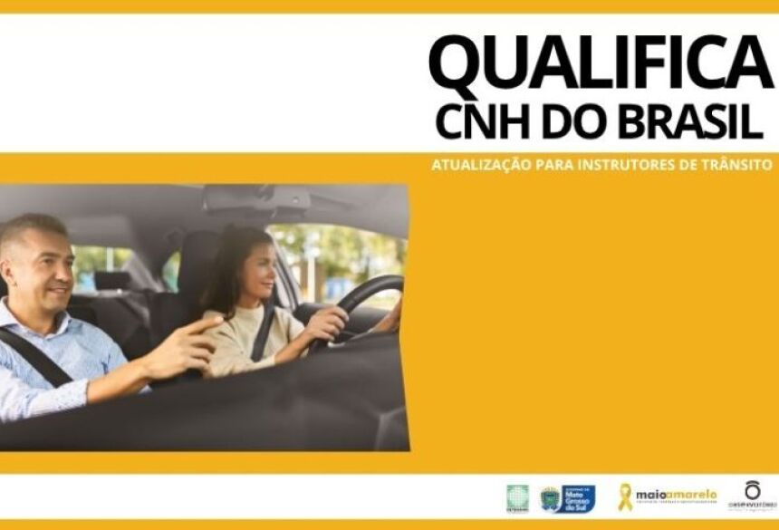  O encontro "Qualifica CNH do Brasil: atualização para instrutores" tem como objetivo orientar os profissionais credenciados