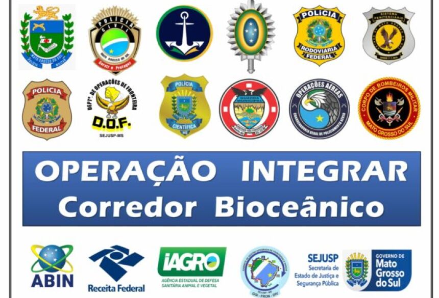 A iniciativa segue as diretrizes do Programa de Proteção Integrada de Fronteiras (PPIF), que promove a atuação conjunta entre forças 