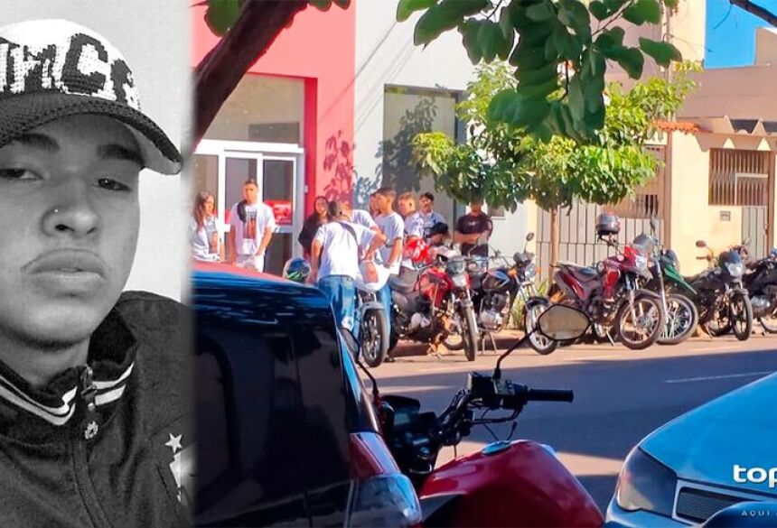 As pessoas presentes se encontravam abaladas no velório / Arquivo pessoal/ Gabriel do Carmo  