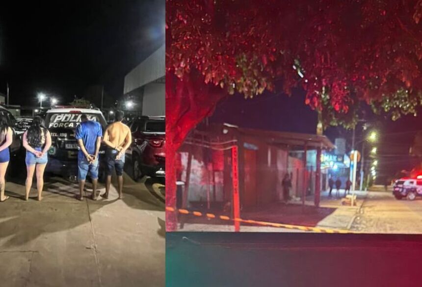 O motorista tentou fugir da abordagem, mas foi interceptado após acompanhamento tático
