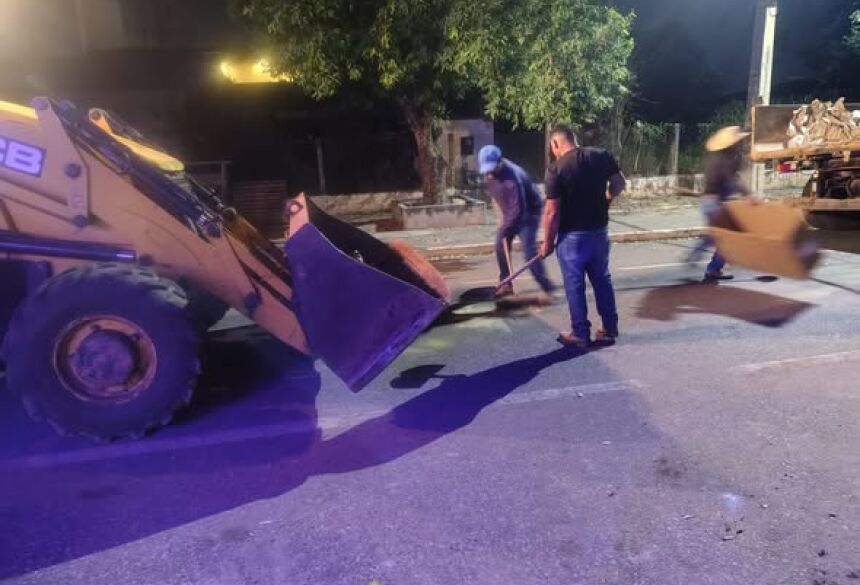 Imagem divulgada nas redes sociais 