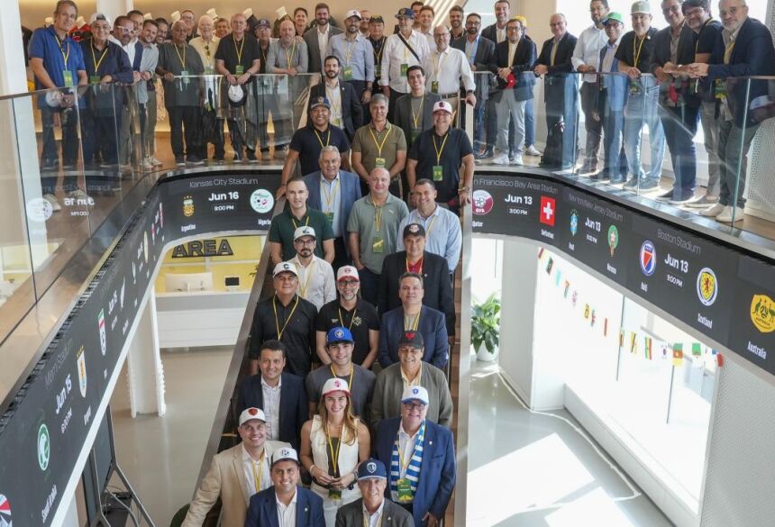 Dirigentes de clubes e federações foram convidados pela CBF para conhecer gestão do futebol nos Estados Unidos (Foto: Nelson Terme/CBF)