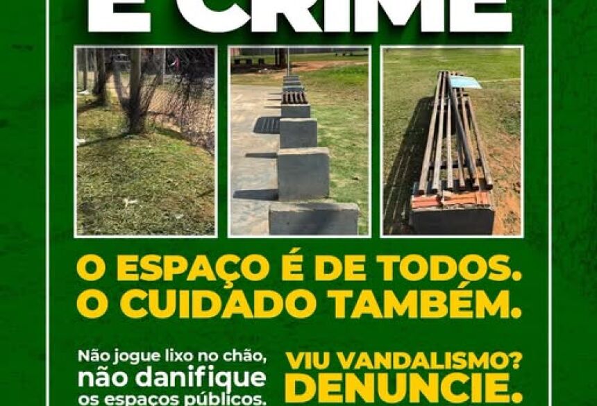 Imagem divulgada nas redes sociais 