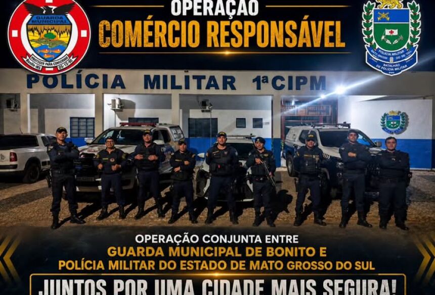 A Operação Comércio Responsável integra as ações preventivas das forças de segurança para reforçar a proteção de crianças e adolescentes