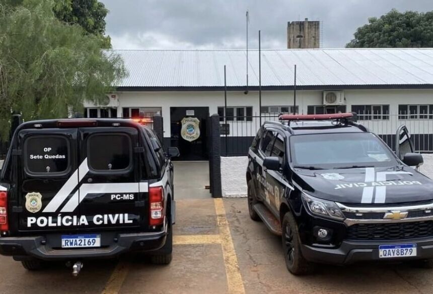 Caso foi registrado na Delegacia de Polícia Civil de Sete Quedas / PCMS  