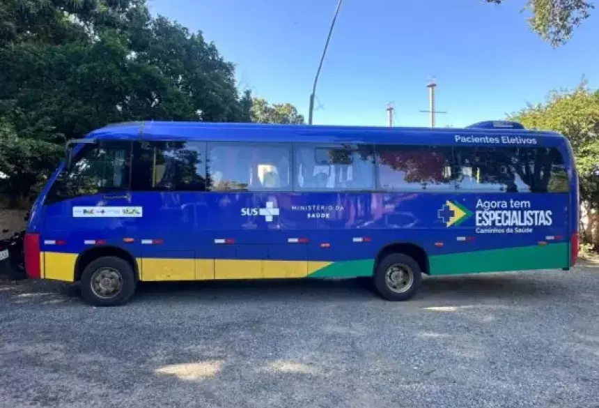 O micro-ônibus foi destinado pelo Governo Federal, por meio do Ministério da Saúde, com apoio da bancada federal de Mato Grosso do Sul