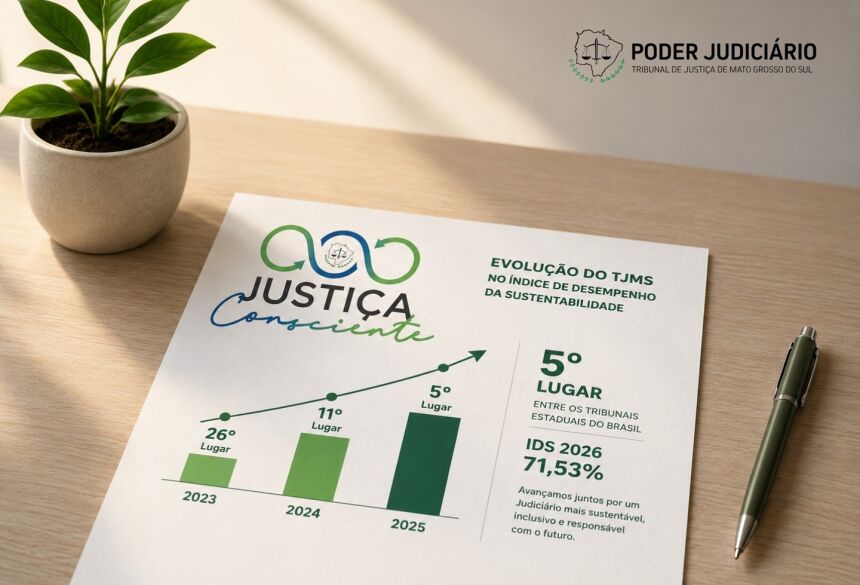 O IDS é um indicador nacional que consolida os resultados de diversos indicadores de sustentabilidade e permite uma comparação objetiva entre os tribunais,
