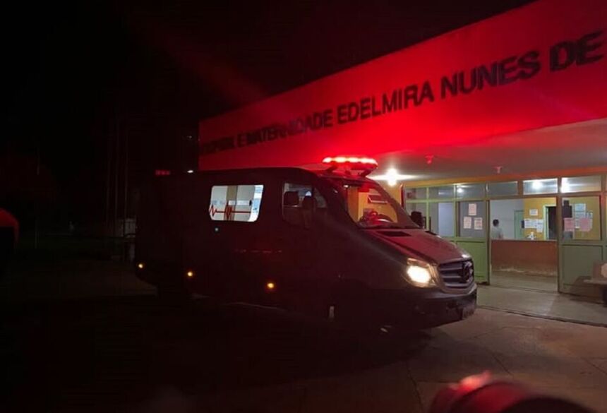 Vítima morreu dentro de ambulância