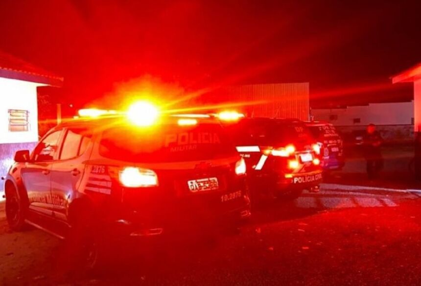 Bar tinha clientes na hora dos tiros / Divulgação PCMS  