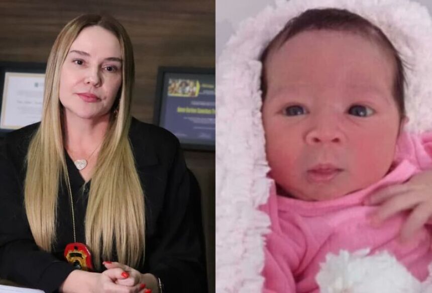 A mulher chegou a combinar um ensaio da bebê, mas, como o dia marcado estava frio, o encontro não aconteceu