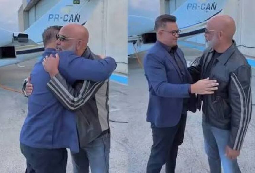Imagens divulgadas nas redes sociais do cantor antes do desaparecimento