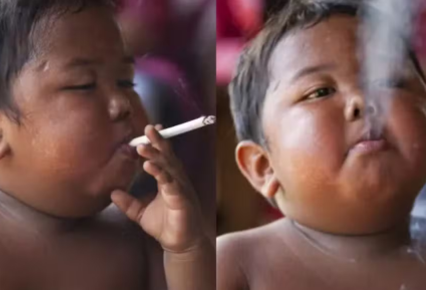A interrupção do consumo de tabaco provocou em Ardi um quadro intenso de ansiedade, que passou a ser compensado pela alimentação