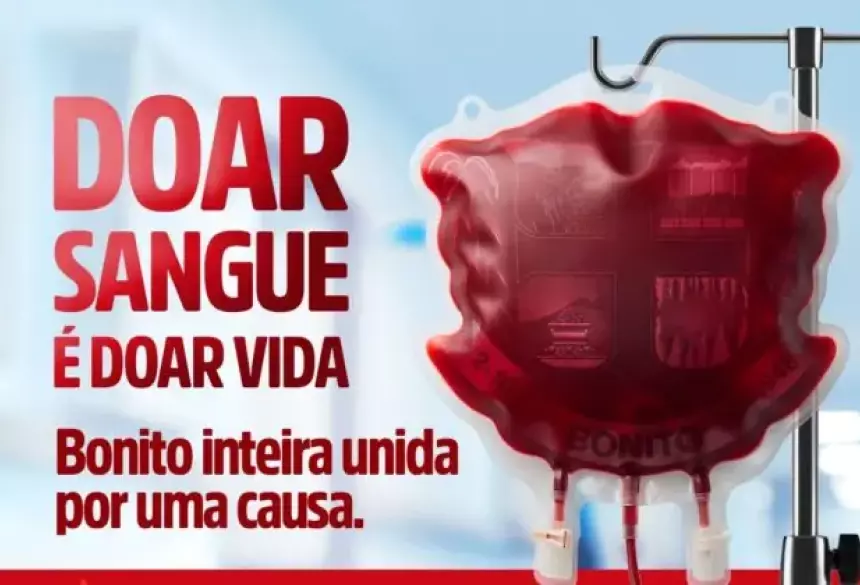A equipe do Hemosul realiza uma avaliação individual antes da coleta para verificar se a pessoa está apta a doar naquele momento - Imagem divulgada nas redes sociais 