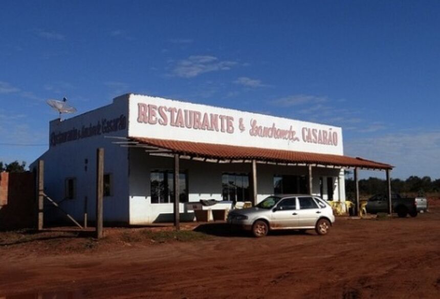 Restaurante foi instalado em lote próximo a rodovia - Foto: MPF / Divulgação