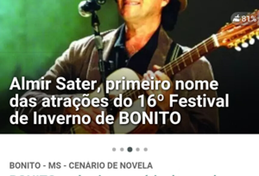 Bonito Informa lança versão Mobile