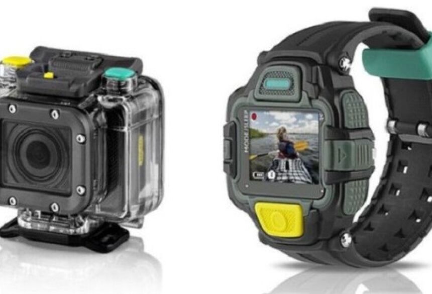 Nova câmera de ação estilo GoPro pode transmitir vídeos por rede 4G (Foto: Divulgação/EE)