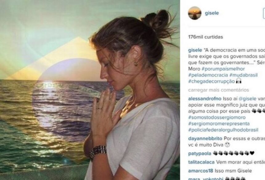 Gisele Bündchen Divulga Frase De Sérgio Moro E é Criticada Por ...