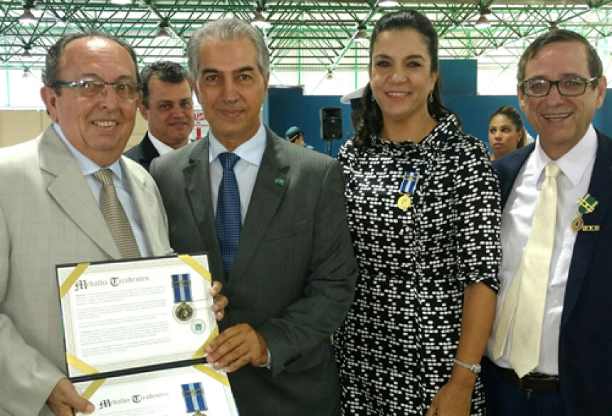 Fotos: Maurício Alves - Odilson Soares recebe medalha Tiradentes por se destacar na parceria com a Polícia Militar