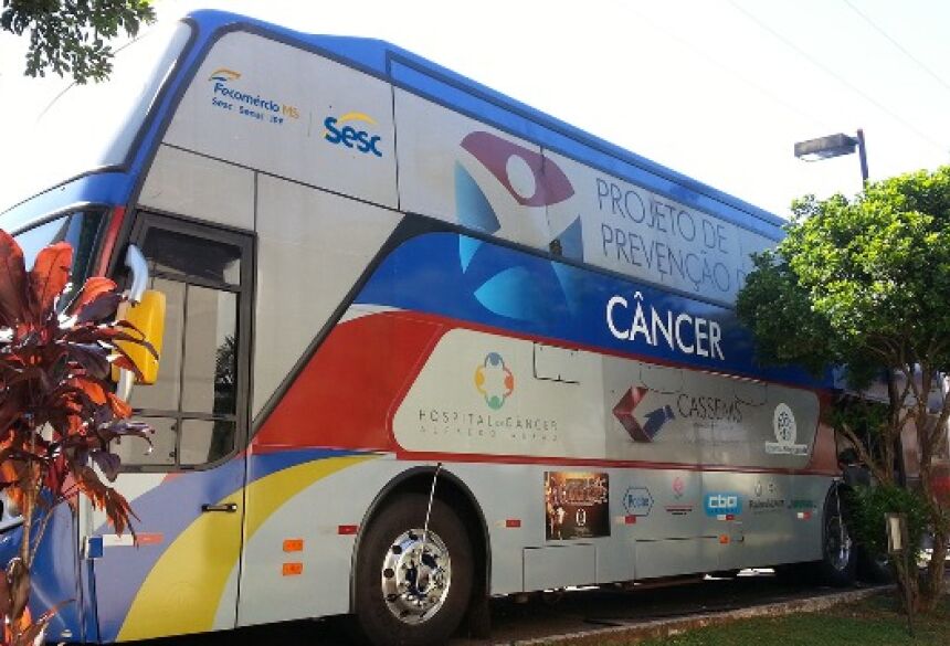 Ônibus da Saúde vai cadastrar doadores de medula óssea em Bonito (MS)