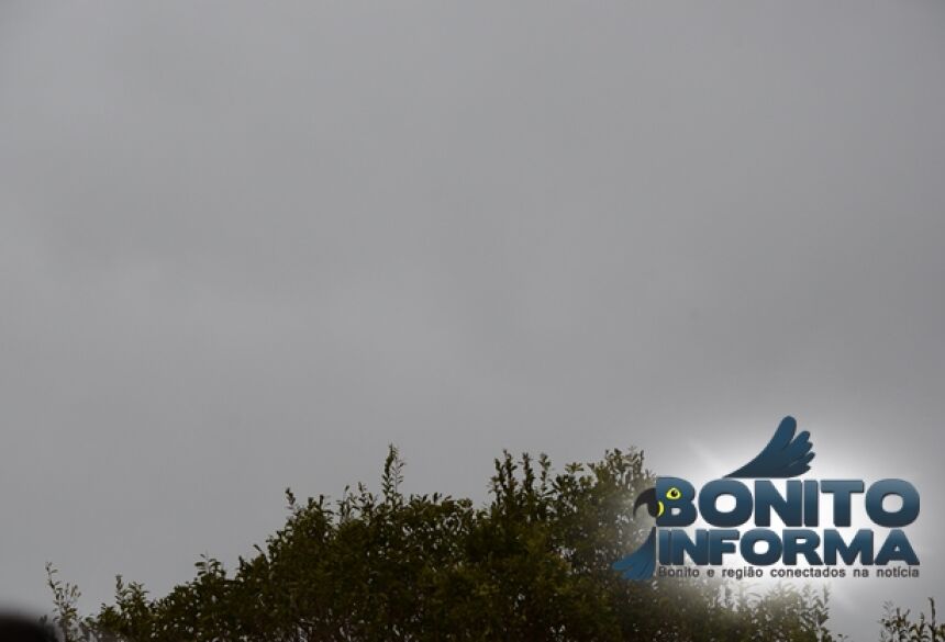 FOTO:Céu da cidade de Bonito nesta quinta-feira