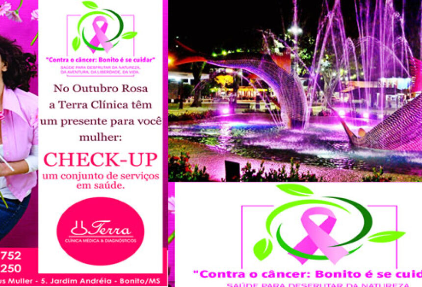 Clínica Terra oferece um Check-Up para as mulheres neste mês de outubro em Bonito (MS)
