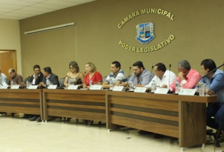FOTO: PRISCILA CRUZ / ASSESSORIA - Confira o trabalho dos vereadores durante sessão ordinária da Câmara em Bonito