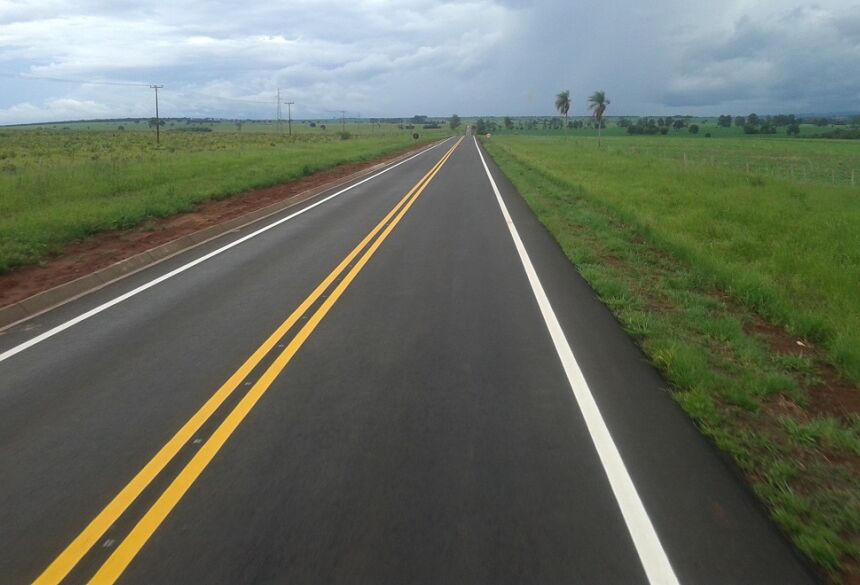 Em Caarapó, Governo trocou rodovia do 'farelo' por estrada confortável e segura