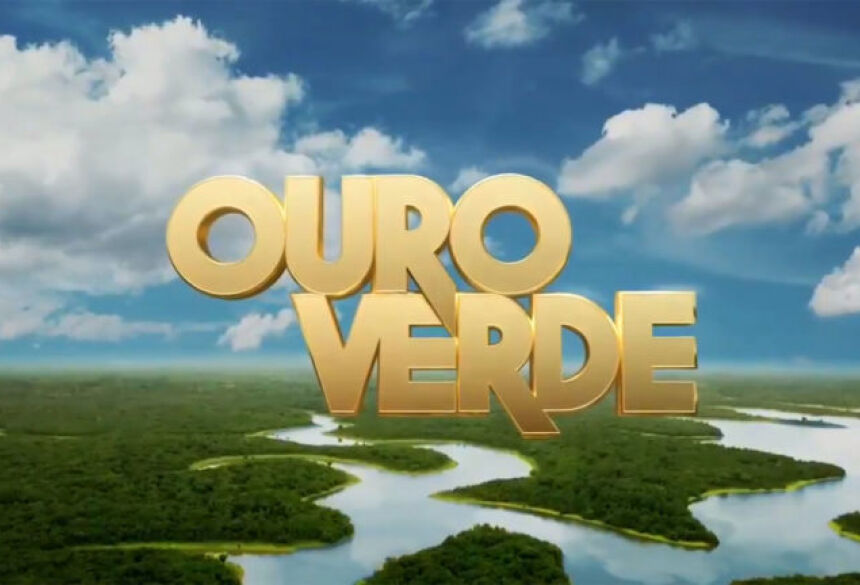 Logo da novela Ouro Verde (Foto: Divulgação/Band)
