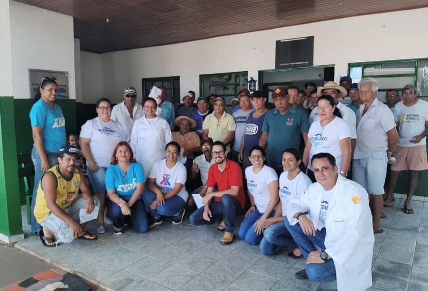 Saúde realiza campanha do Novembro Azul nos ESFs América e Donária em Bonito (MS)