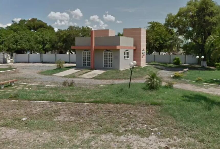 Entrada do Cemitério Municipal de Porto Murtinho. (Foto: Google Street View) -