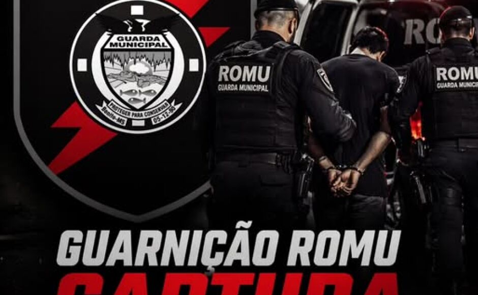 ROMU captura foragido da Justiça na área central de Bonito