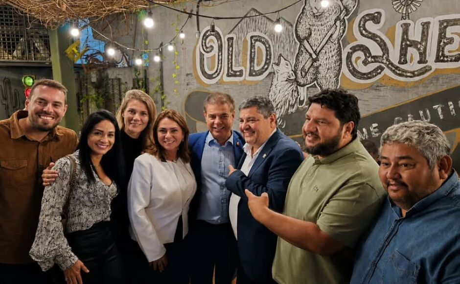 Prefeito de Bonito se reúne com Senador Nelsinho Trad