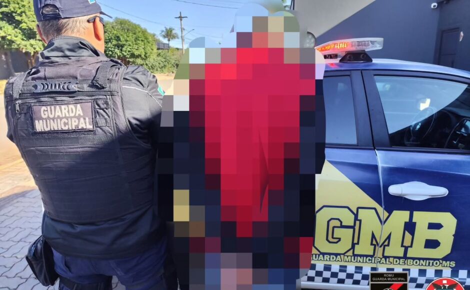 Guarnição ROMU captura foragido da Justiça durante patrulhamento em Bonito.