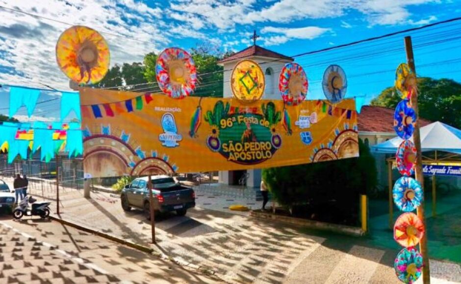 96ª Festa de São Pedro Apóstolo começa nesta quinta (25) e celebra tradição e fé em Bonito