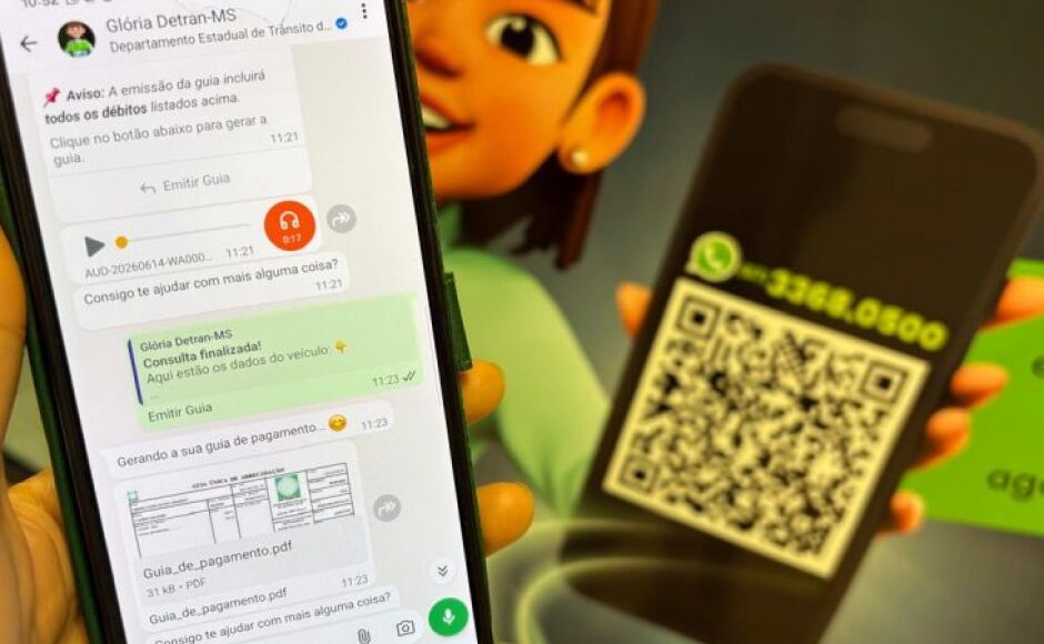 Glória 2.0 passa a emitir guias a qualquer hora do dia e reforça transformação digital do Detran-MS