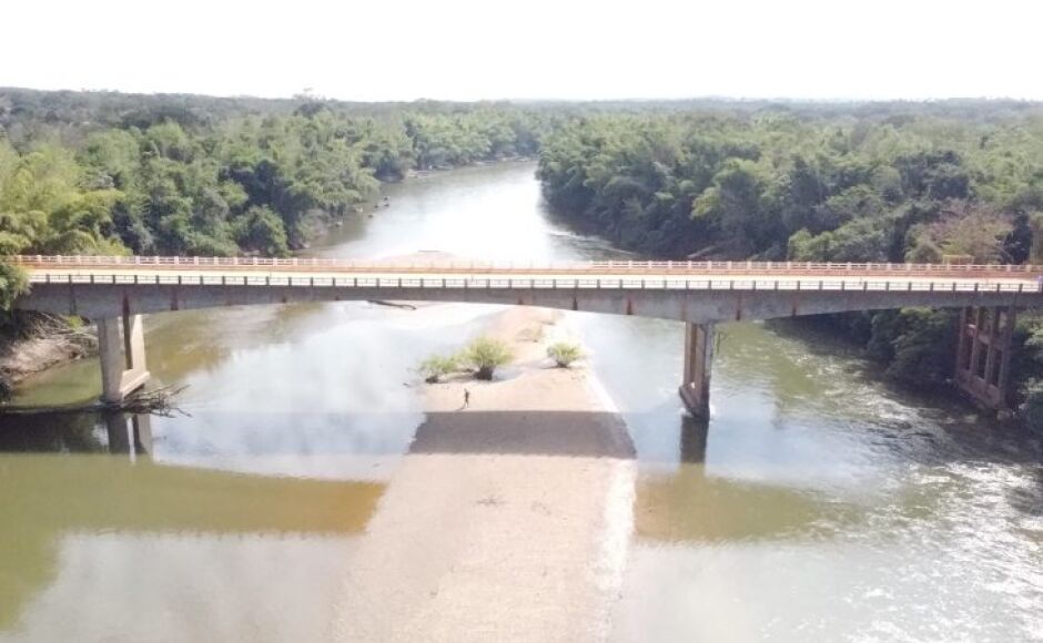 Ponte sobre o Rio Miranda será interditada na próxima segunda para avanço da obra na MS-345