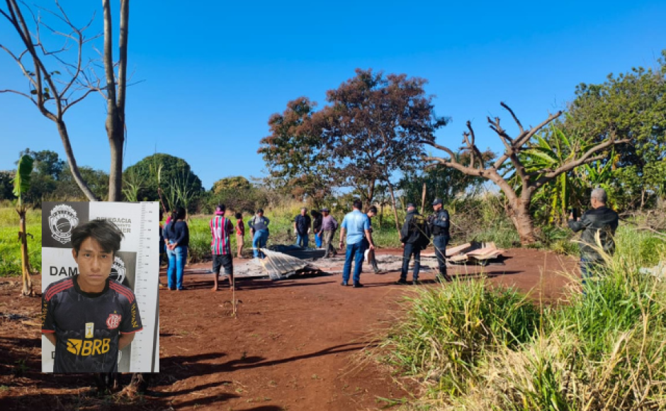 Jovem morre carbonizado durante incêndio em casa 