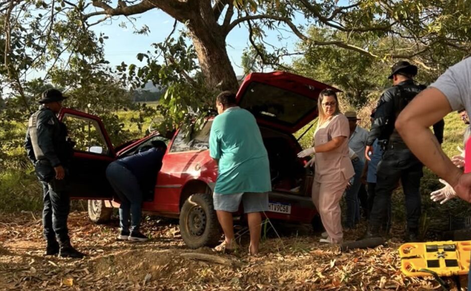 Ação rápida da PM de Bodoquena salva casal em grave acidente na MS-339
