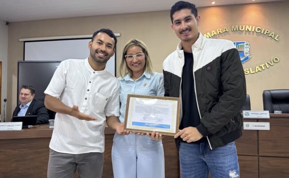 Trêsmane Pizzaria recebe Moção de Parabenização da Câmara Municipal de Bonito