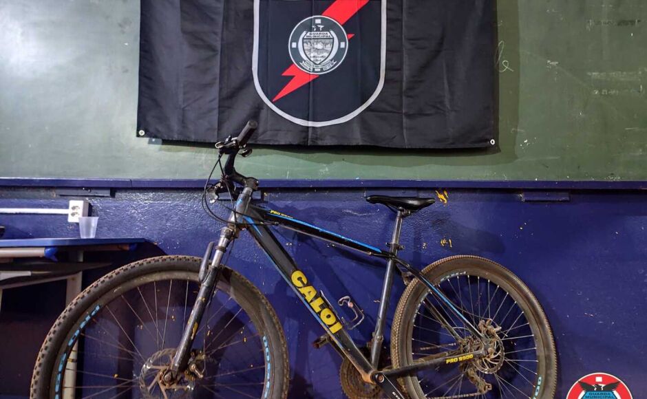 ROMU age rápido, recupera bicicleta furtada e prende autor em flagrante em Bonito