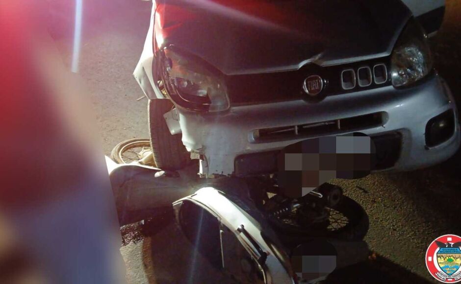 Guarda Municipal flagra sinais de embriaguez e prende motorista após colisão 