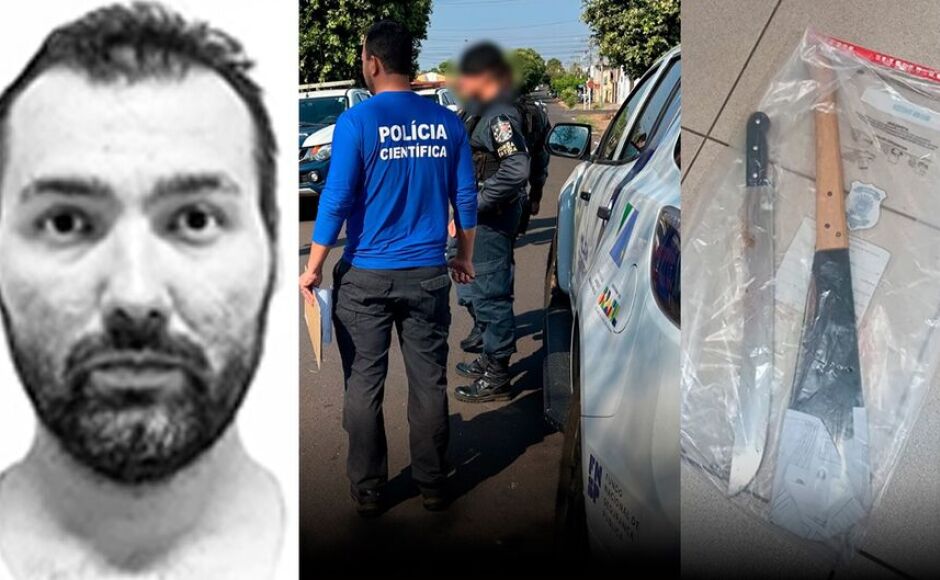 Homem avança com dois facões contra policiais e morre em MS