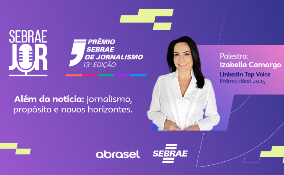 Palestra com jornalista Izabella Camargo fala sobre carreira e propósito