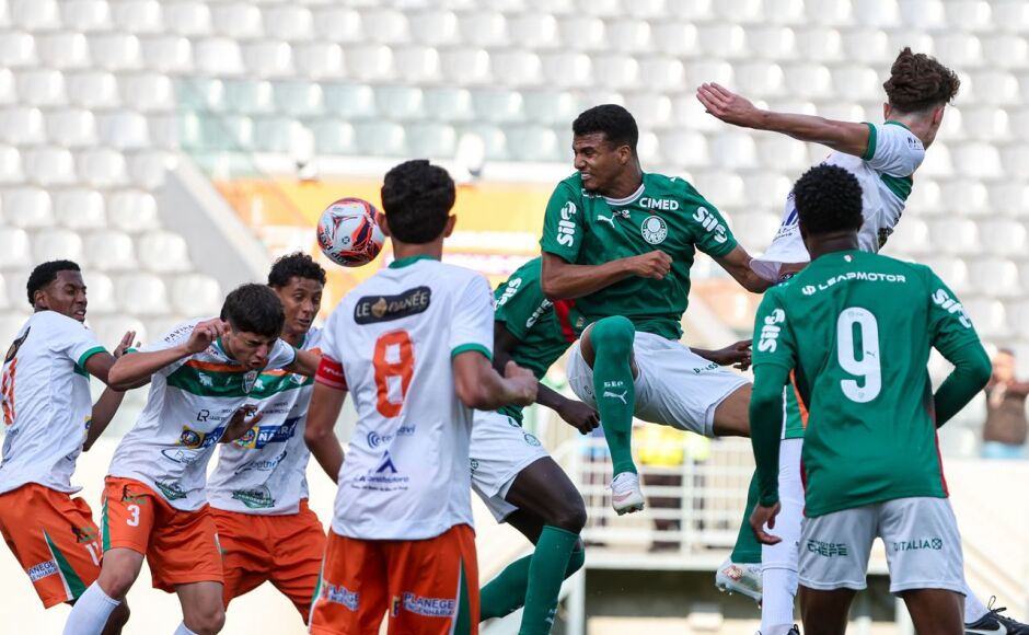 Naviraiense perde para o Palmeiras e cai na Copa do Brasil Sub-20