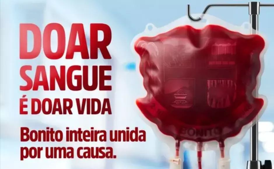 Campanha de doação de sangue acontece nesta quinta-feira