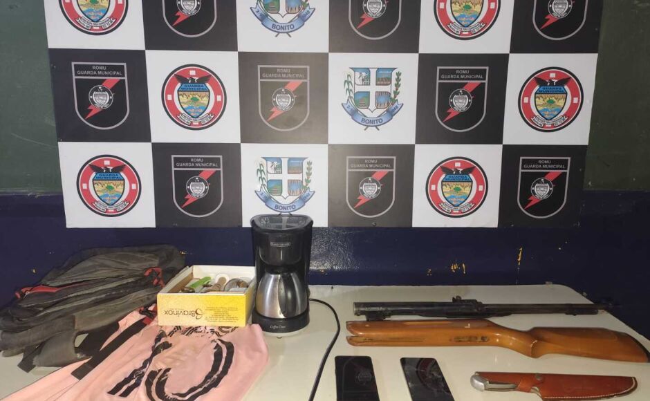 ROMU realiza prisão em flagrante durante ocorrência envolvendo furto, receptação e arma de fogo 