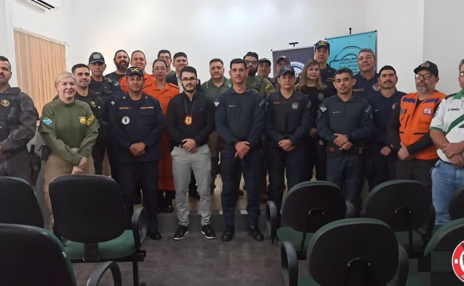 Guarda Municipal de Bonito participa de reunião do Gabinete de Gestão Integrada de Fronteiras  
