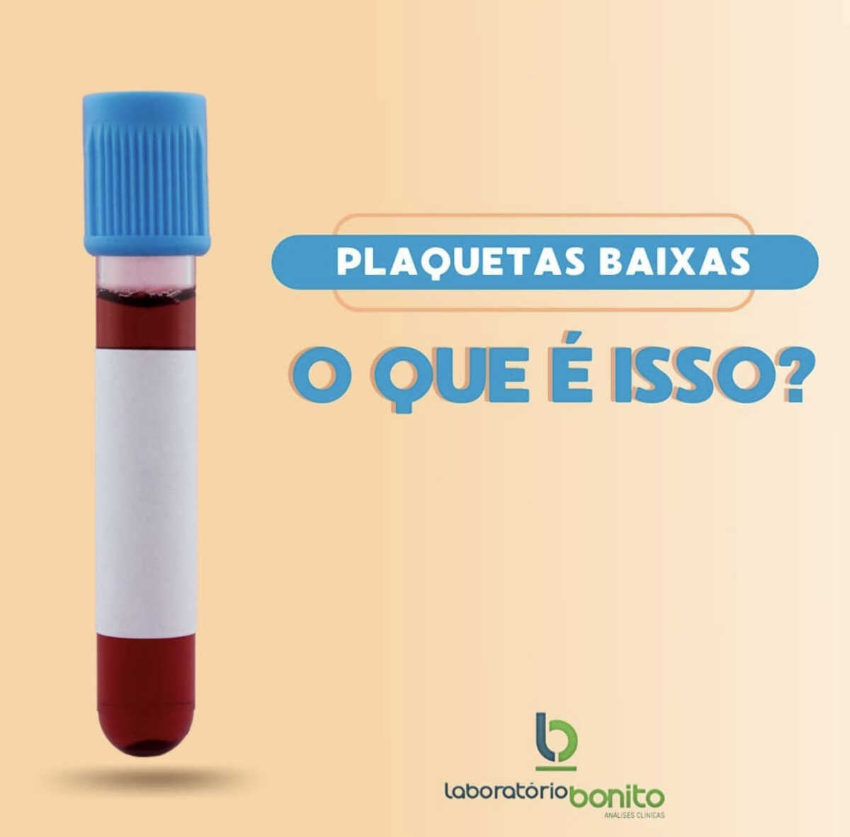Plaquetas Baixas? O que é isso? - Bonito Informa