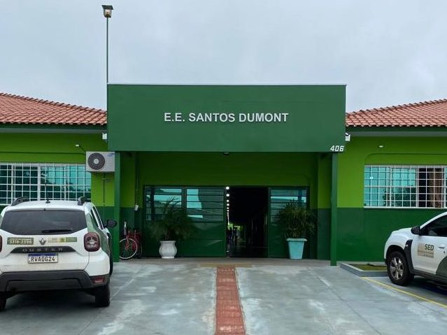 Fachada nova EE Santos Dumont e1703623454143